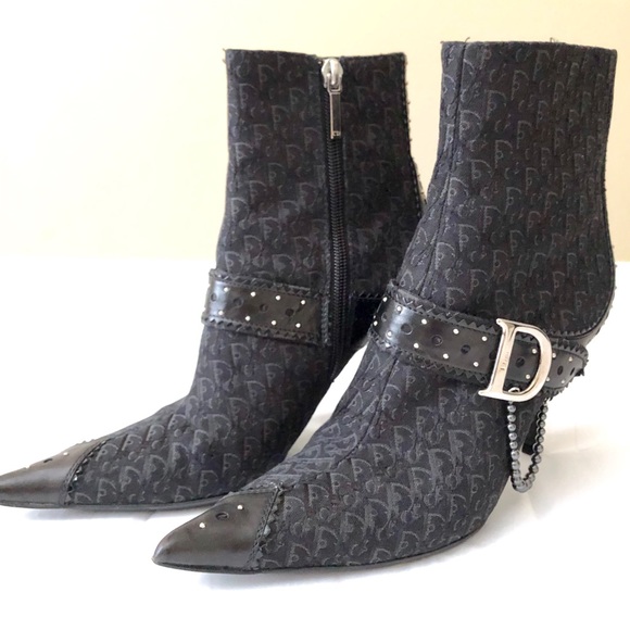 dior monogram boots